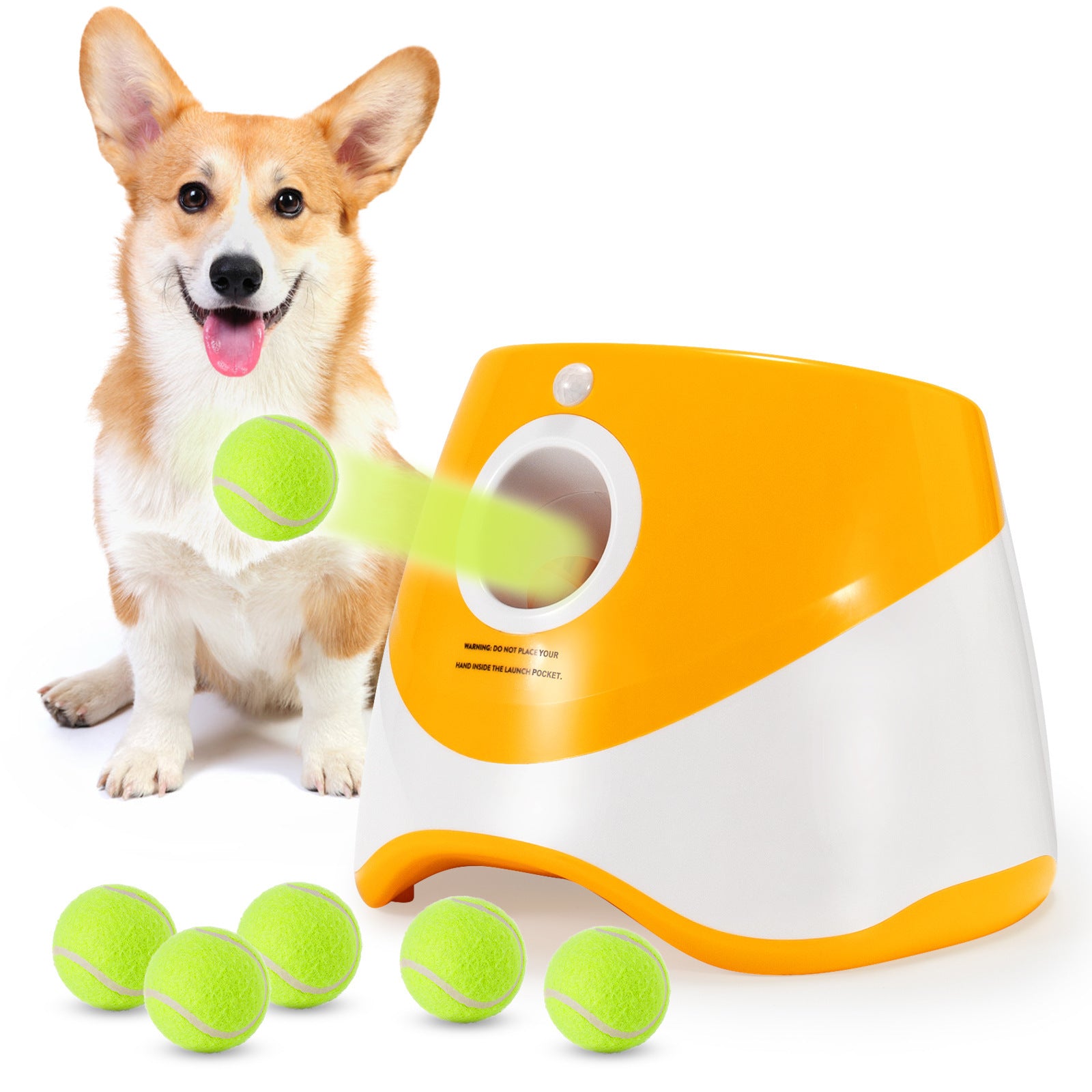 Pet ball launcher
