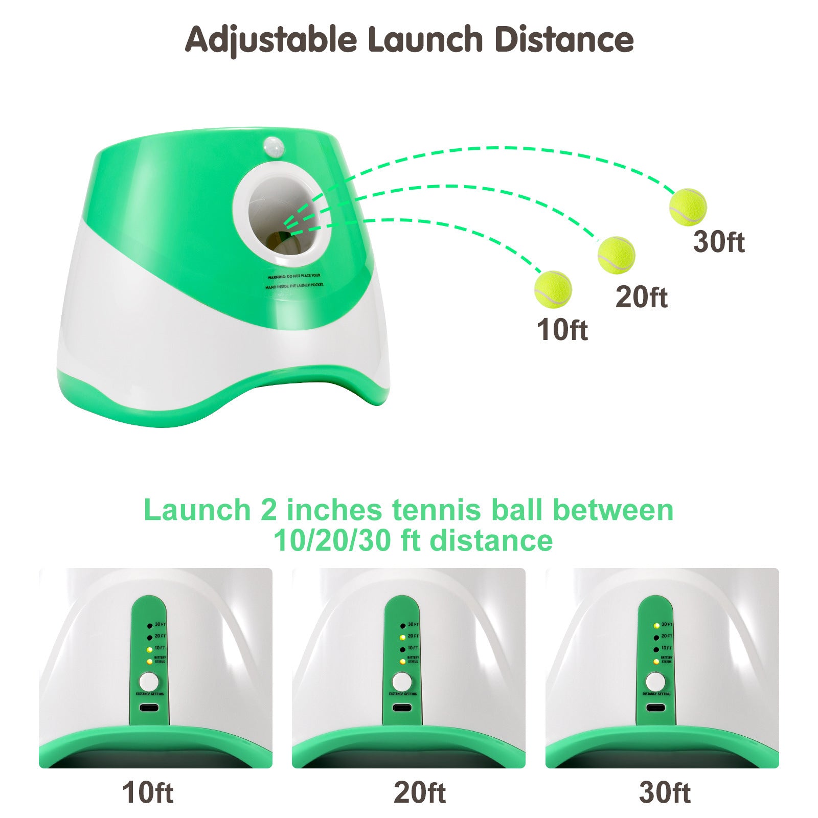 Pet ball launcher