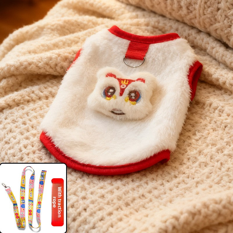 Cat warm coat to prevent hair loss