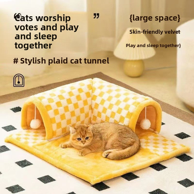 Pet Bed Tunnel